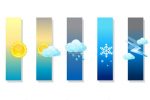 Beautiful Horizontal Weather Icons